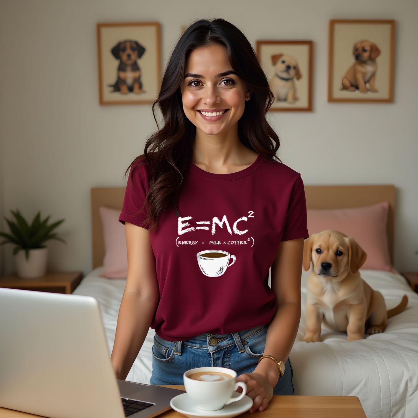 Coffee Equation Tshirt For Men & Women