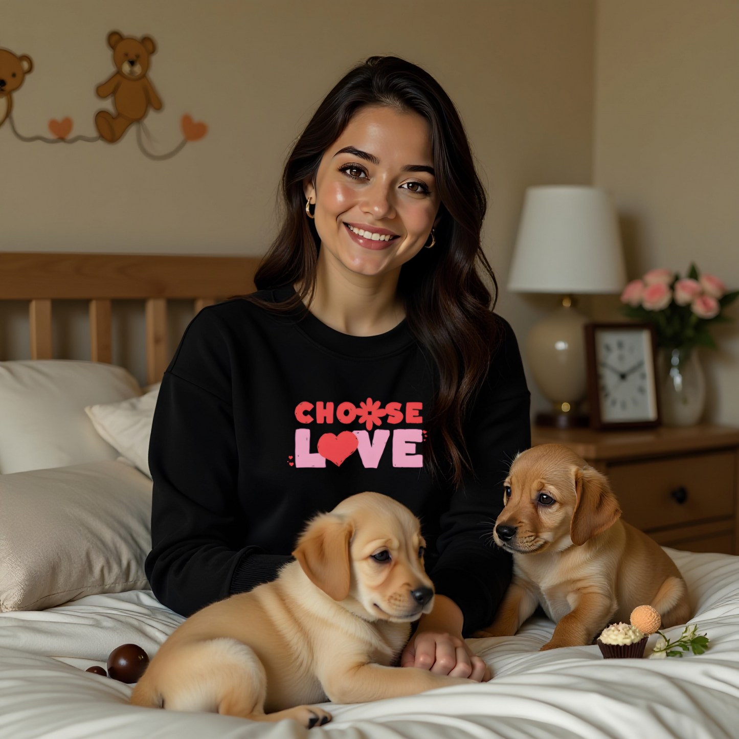 Choose Love Sweatshirt For Women