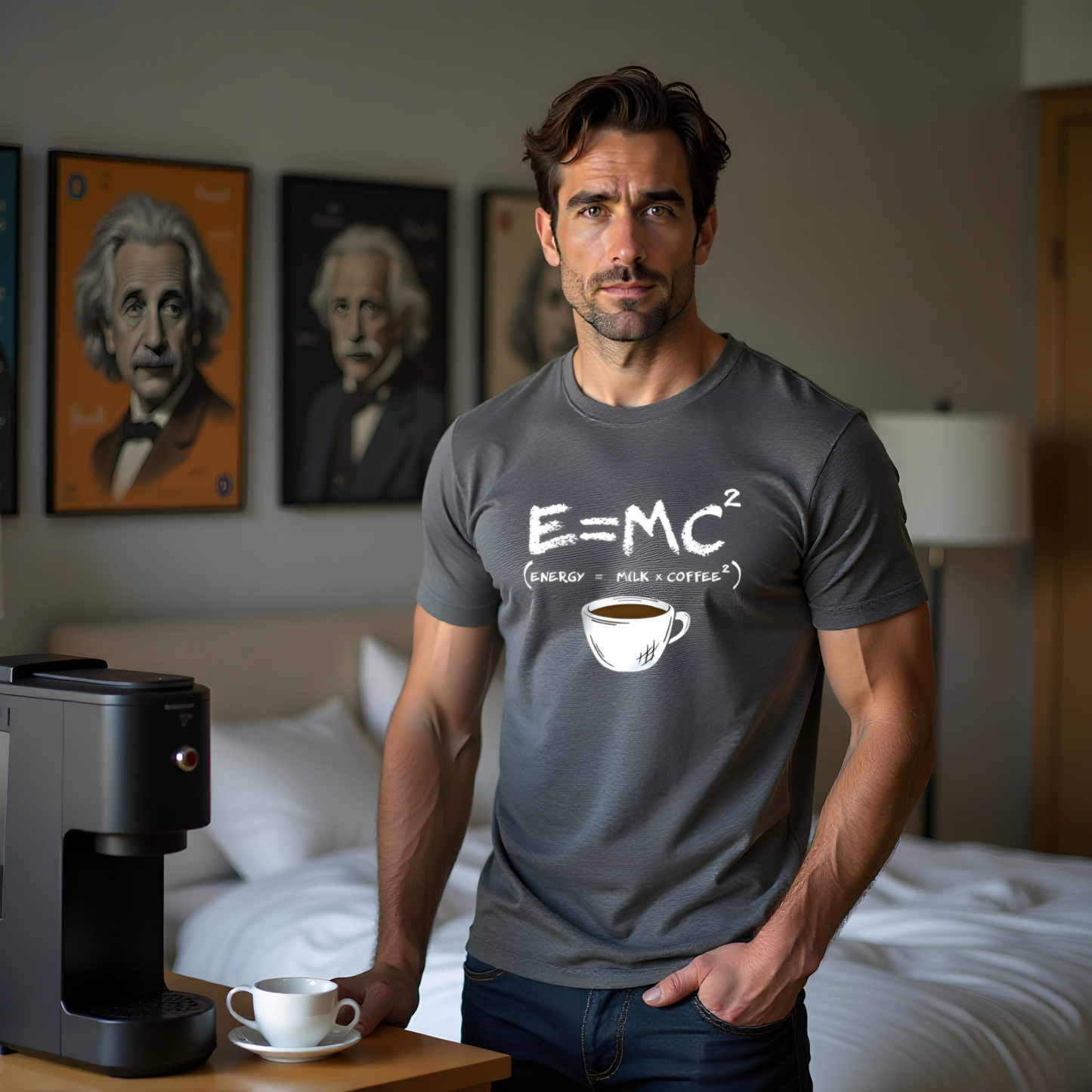 Coffee Equation Tshirt For Men & Women